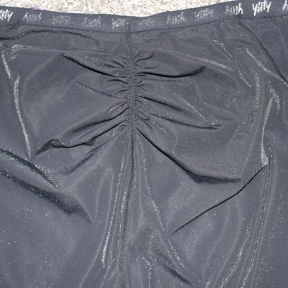 Yitty Black Spotlight Ruched Leggings - Picture 3 of 5